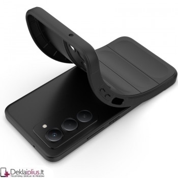 Magic Shield guminis dėklas su kameros apsauga - juodas (Xiaomi Redmi 15 4G) Magic Shield guminis dėklas su kameros apsauga - juodas (Xiaomi Redmi 15 4G)